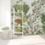 Exotic Leafs with Berries Wallpaper Mural