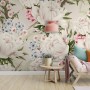 Light Blossom Flowers Wallpaper Mural