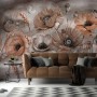 Corn Poppy Flowers Painting Art Wallpaper Mural