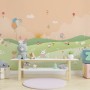 Nursery Cartoon Forest Landscape Wallpaper Mural