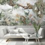 Leopards and Tropical Leaves Wallpaper Mural
