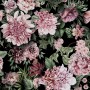Florals With Green Leafs Wallpaper Mural