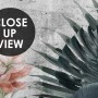Old Tropical Leaf Wallpaper Mural
