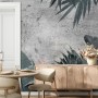 Old Tropical Leaf Wallpaper Mural
