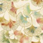 Colorful Gingko Leaf Pattern Wall Mural