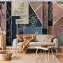 Abstract Floral Art Wallpaper Mural