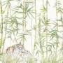 Bamboo Trees with Leopard Wallpaper Murals