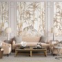 Bamboo Trees with Leopard Wallpaper Murals