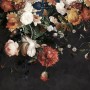 Golden Age Large and Dark Floral Wallpaper Mural