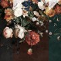 Golden Age Large and Dark Floral Wallpaper Mural