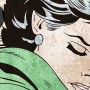 Retro Pop Art Comic Faces Wallpaper Mural