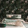 Dark Botanical Plants with Animals Wallpaper Mural