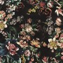 Art Nouveau Dark Floral Wallpaper Mural
