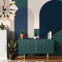 Geometric Abstract Shape Art Deco Wallpaper Mural