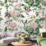 Dark Botanical Soft Floral Wallpaper Mural