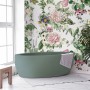 Dark Botanical Soft Floral Wallpaper Mural