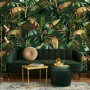 Palm and Banana Leaf Wallpaper Mural