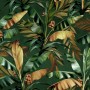 Palm and Banana Leaf Wallpaper Mural