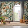 Palm and Banana Leaf Wallpaper Mural