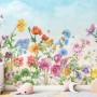 Cute Kids Nursery Floral Garden Wallpaper Mural