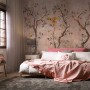 Watercolor Chinoiserie Fruit Trees Wallpaper Mural