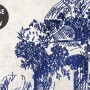 Vintage Monochrome Jouy Style Landscape Wallpaper Mural