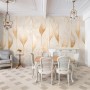 Boho Geometric Art Lines Wallpaper Mural