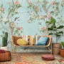 Chinoiserie Peony Tree Wallpaper Mural