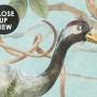 Chinoiserie Peony Tree Wallpaper Mural