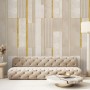 Modern Grunge Tiles Wallpaper Mural