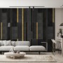 Modern Grunge Tiles Wallpaper Mural