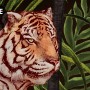 Dark Tropical Trees with Leopards Wallpaper Mural
