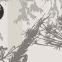 Monochrome Tree Forest Silhouette Wallpaper Mural