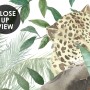 Cute Safari Animals with Jungle Kids Wallpaper Mural