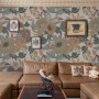 Bohemian Style Anemone Floral Bouquet Wallpaper Mural