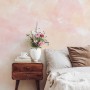 Soft Peach Colors Watercolor Paint  Art Wallpaper Mural