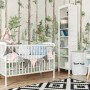 Kids Watercolor Forest Trees Wallpaper Mural