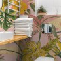 Watercolor Colorful Summer Tropical Leaf Wallpaper Mural
