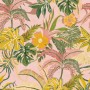 Watercolor Colorful Summer Tropical Leaf Wallpaper Mural