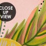 Watercolor Colorful Summer Tropical Leaf Wallpaper Mural