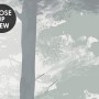 Monochrome Forest Silhouette Landscape Wallpaper Mural