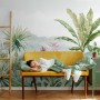 Tropical Forest Landscape and Banana Trees Wallpaper Mural
