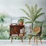Tropical Forest Landscape and Banana Trees Wallpaper Mural