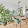 Tropical Forest Landscape and Banana Trees Wallpaper Mural