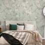 Soft Chinoiserie Peony Tree Blossom Art Wallpaper Mural