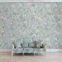 Soft Chinoiserie Peony Tree Blossom Art Wallpaper Mural
