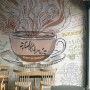 Vintage Coffee Cup Wallpaper Mural For Cafe and Restaurant