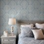 Vintage Damask Pattern Design Wallpaper