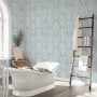 Vintage Damask Pattern Design Wallpaper
