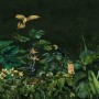 Dark Tropical Plants Wallpaper Mural